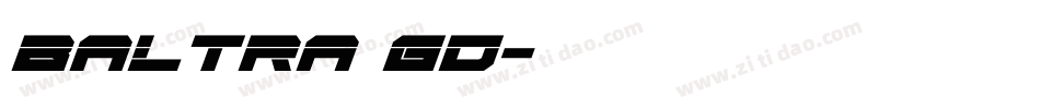 Baltra GD字体转换